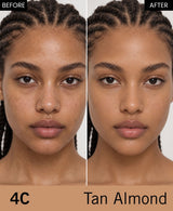 SKIN SERUM FOUNDATION - 4C TAN ALMOND