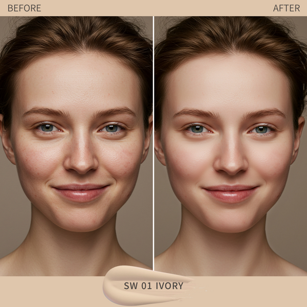Seamless Fit Foundation Duo SW 01 IVORY