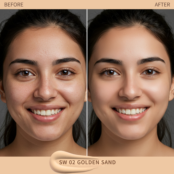 Seamless Fit Foundation Duo SW 02 GOLDEN SAND