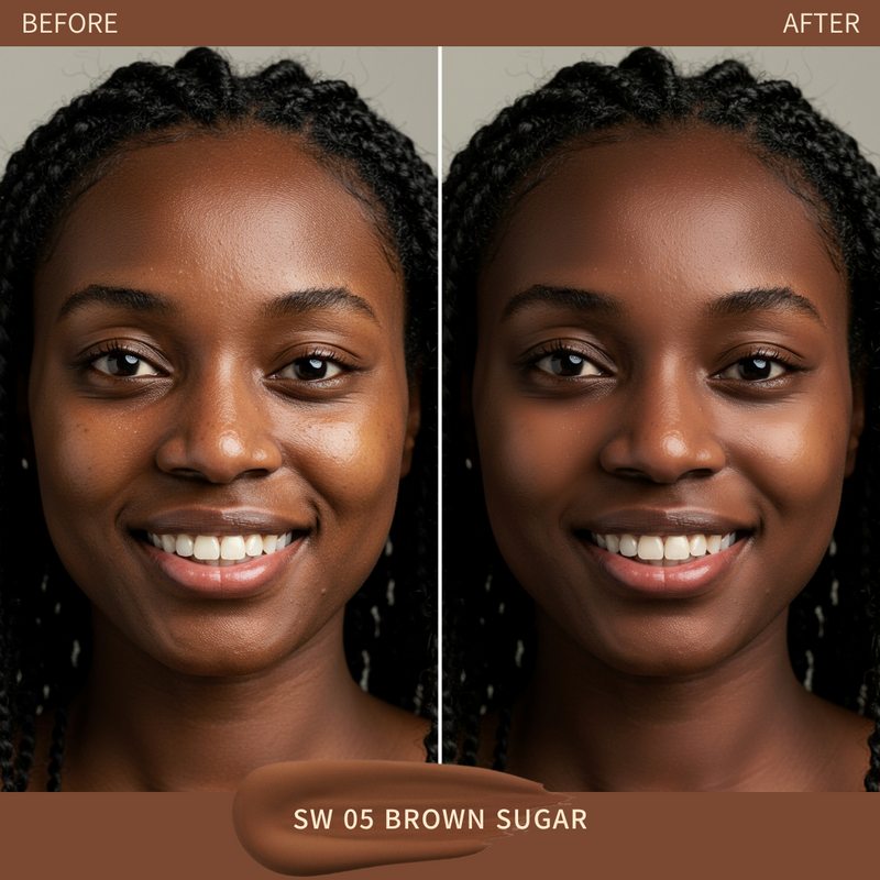 Seamless Fit Foundation Duo SW 05 BROWN SUGAR