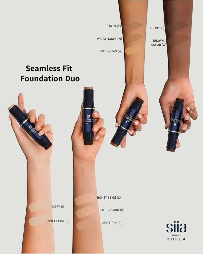 Seamless Fit Foundation Duo SW 04 WARM HONEY