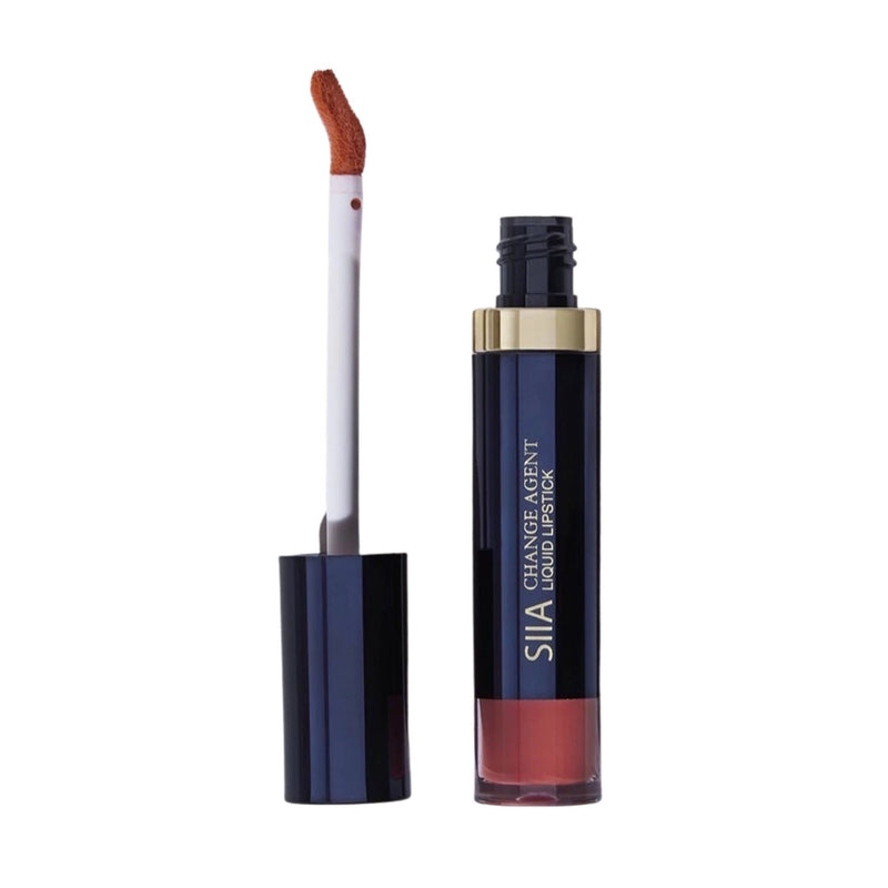 Change Agent Liquid Lipstick L 454 BURNT CORAL - Siia Cosmetics