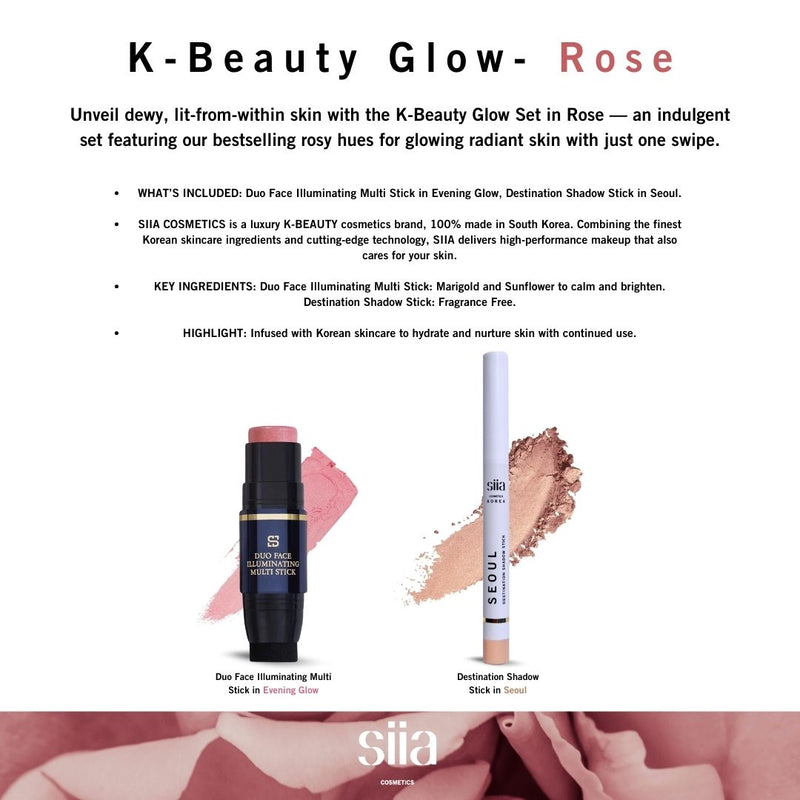 2-Pc. K-Beauty Glow - Rose Set