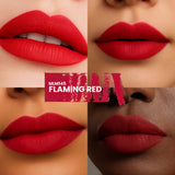 2-Pc. Matte Lip Twin Set M145 Flaming Red - Siia Cosmetics