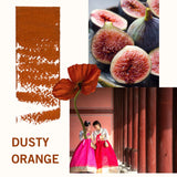 2-Pc. Matte Lip Twin Set M268 Dusty Orange - Siia Cosmetics
