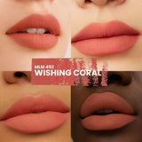 2-Pc. Matte Lip Twin Set M452 Wishing Coral - Siia Cosmetics