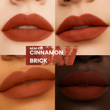 2-Pc. Matte Lip Twin Set M610 Cinnamon Brinck - Siia Cosmetics
