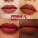 2-Pc. Matte Lip Twin Set M645 Bitter Brown - Siia Cosmetics