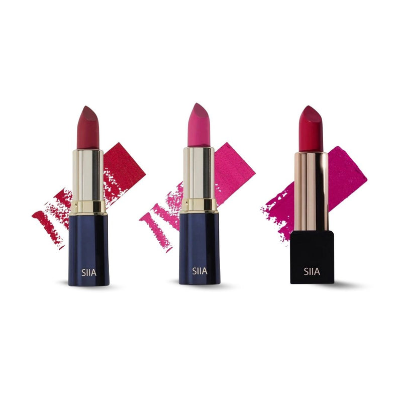 3-Pc. The Pinks Set - Siia Cosmetics