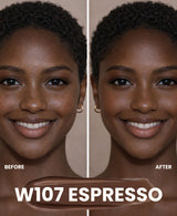Luminous Longwear Liquid Foundation W 107 ESPRESSO - Siia Cosmetics