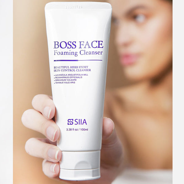 Boss Face Foaming Cleanser - Siia Cosmetics