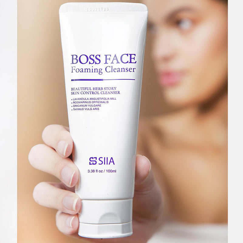 Boss Face Foaming Cleanser - Siia Cosmetics