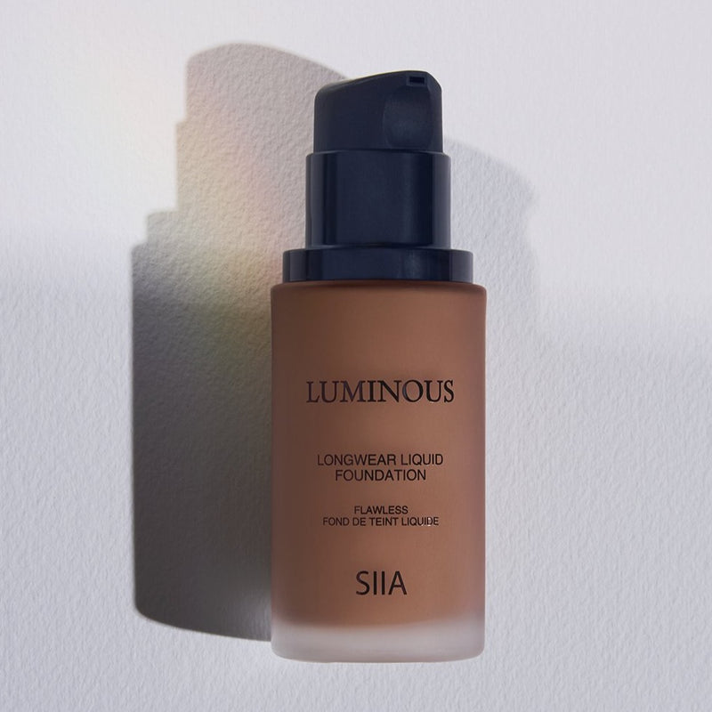 Siia Cosmetics Foundation, Liquid Foundation in Cocoa