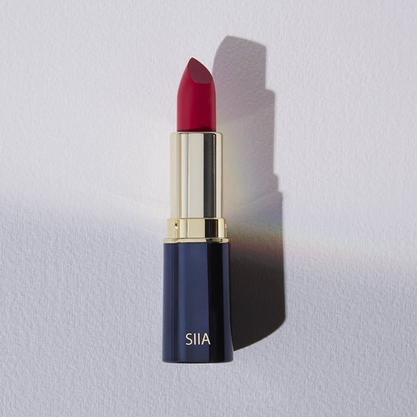 Siia Cosmetics Lipstick, Matte Lipstick in Audacious Pink