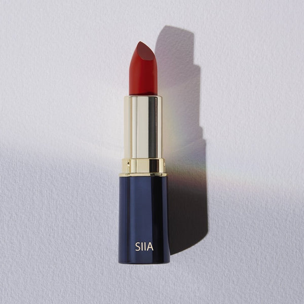 Siia Cosmetics Lipstick, Matte Lipstick in Tango Red